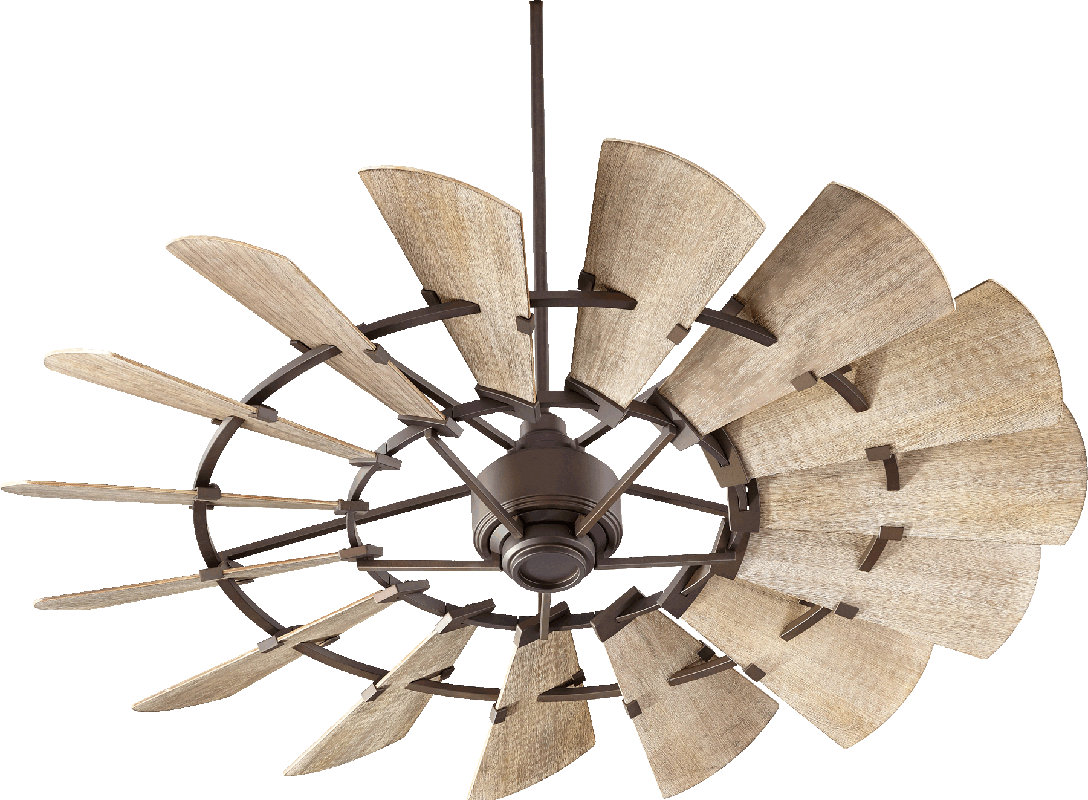 Laurel Foundry Modern Farmhouse Froid 60" Windmill 15 Blade Ceiling Fan & Reviews Wayfair